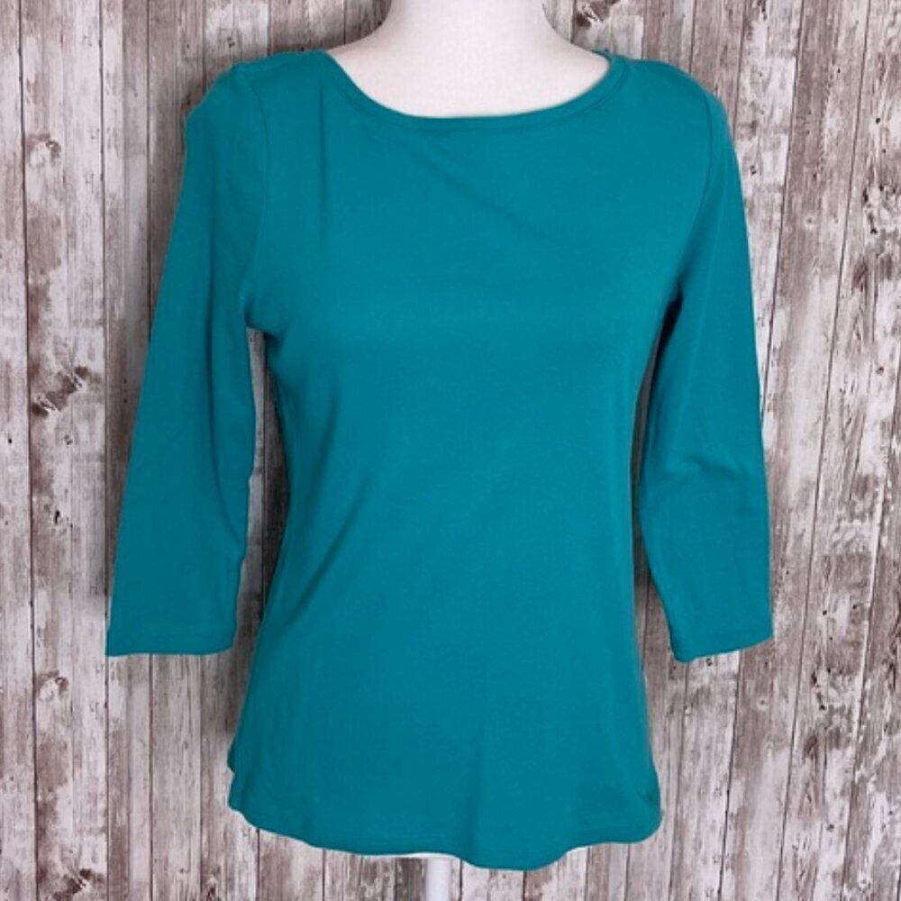 Talbots Petites 3/4 Sleeve Shirt size SP
